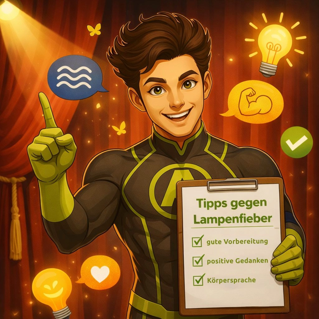 Tipps gegen Lampenfieber